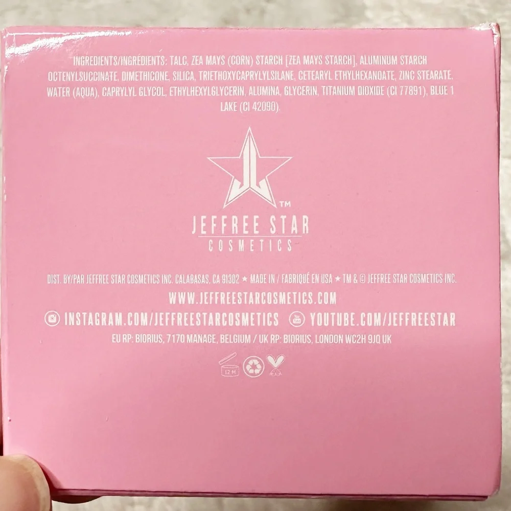 NIB Jeffree Star Eyeshadow Artistry Single in Grand Prismatic 1.5g